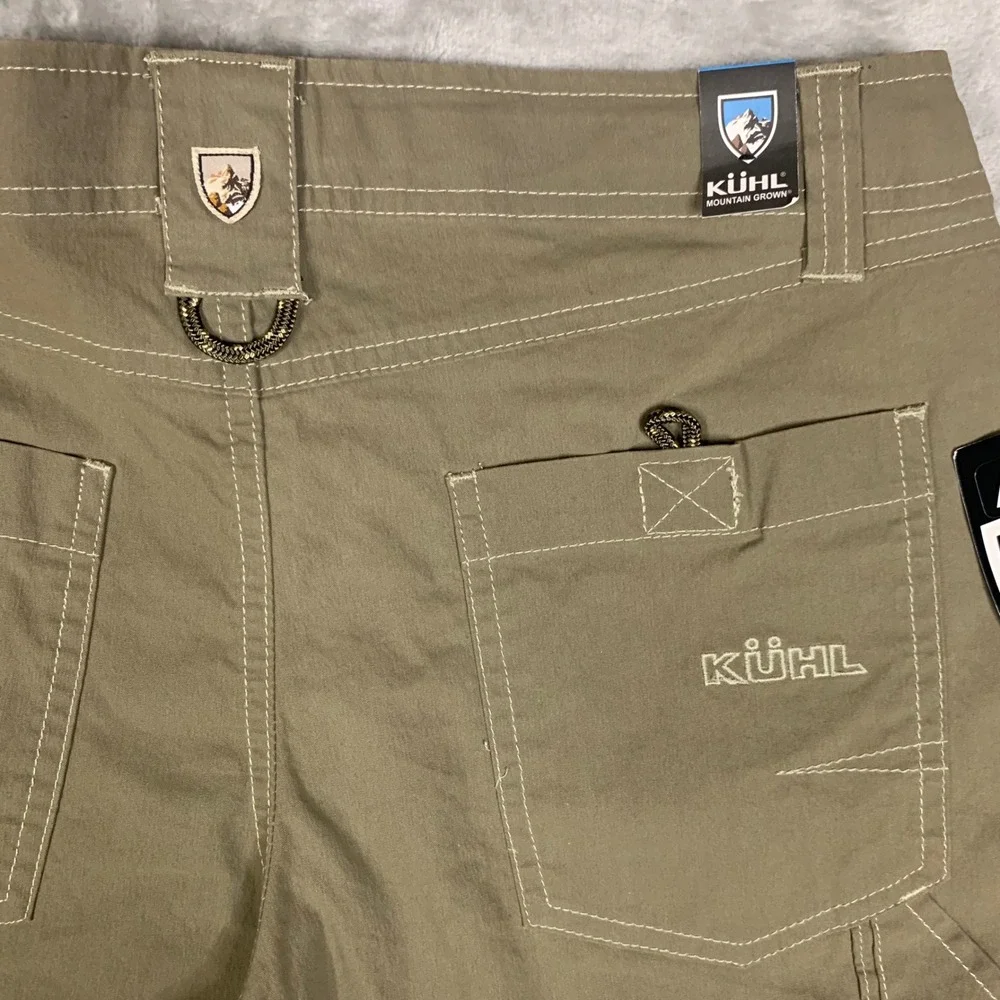 KUHL Boys Ramblr Shorts Khaki Youth Size L 14-16 Outdoor Hiking Cargo 5534 NEW